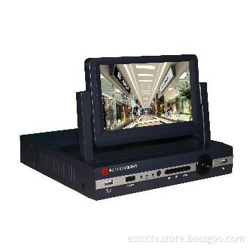 7inch Zoom LCD CCTV DVR with P2P remote operation